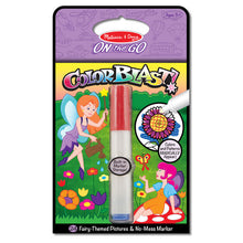 Load image into Gallery viewer, ColorBlast! - Fairies Coloring Pad - ON the GO Travel Activity