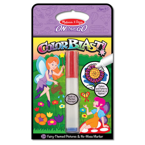 ColorBlast! - Fairies Coloring Pad - ON the GO Travel Activity