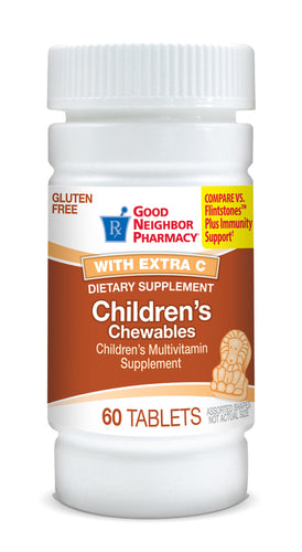 Good Neighbor Pharmacy Children's Chewable Multivitamin w/ extra C Tablets 60ct