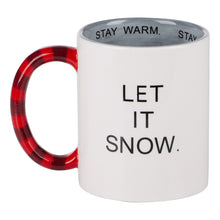 Load image into Gallery viewer, Stay Warm Stay Cozy Snowman Mug