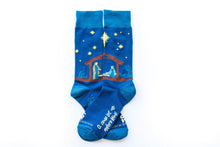 Load image into Gallery viewer, Sock Religious Nativity Adult Socks