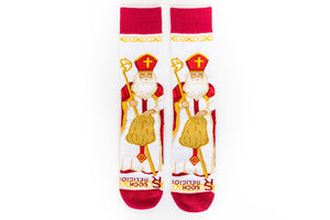 Sock Religious St. Nicholas Adult Socks