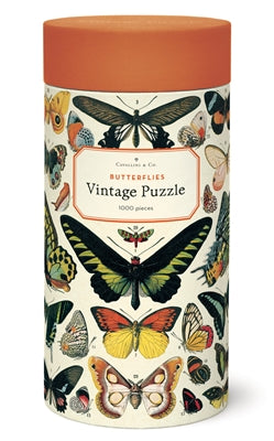 Vintage Puzzle - Butterflies (1,000 pieces)