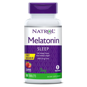 Natrol Melatonin Fast Dissolve 3mg (120 tablets)