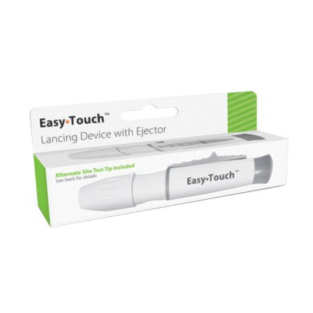 Easy Touch Lancing Device with Ejector