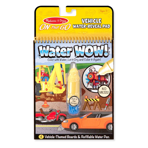 Water WOW! Vehicles - ON the GO Travel Activity